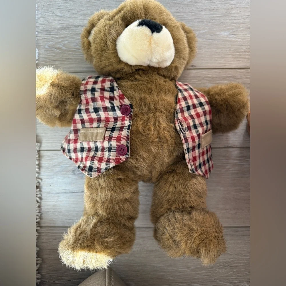 Vintage 90’s Build-A-Bear Bundle:Reversible‎ Vest, Shorts, Shoes, Sunglasses EUC